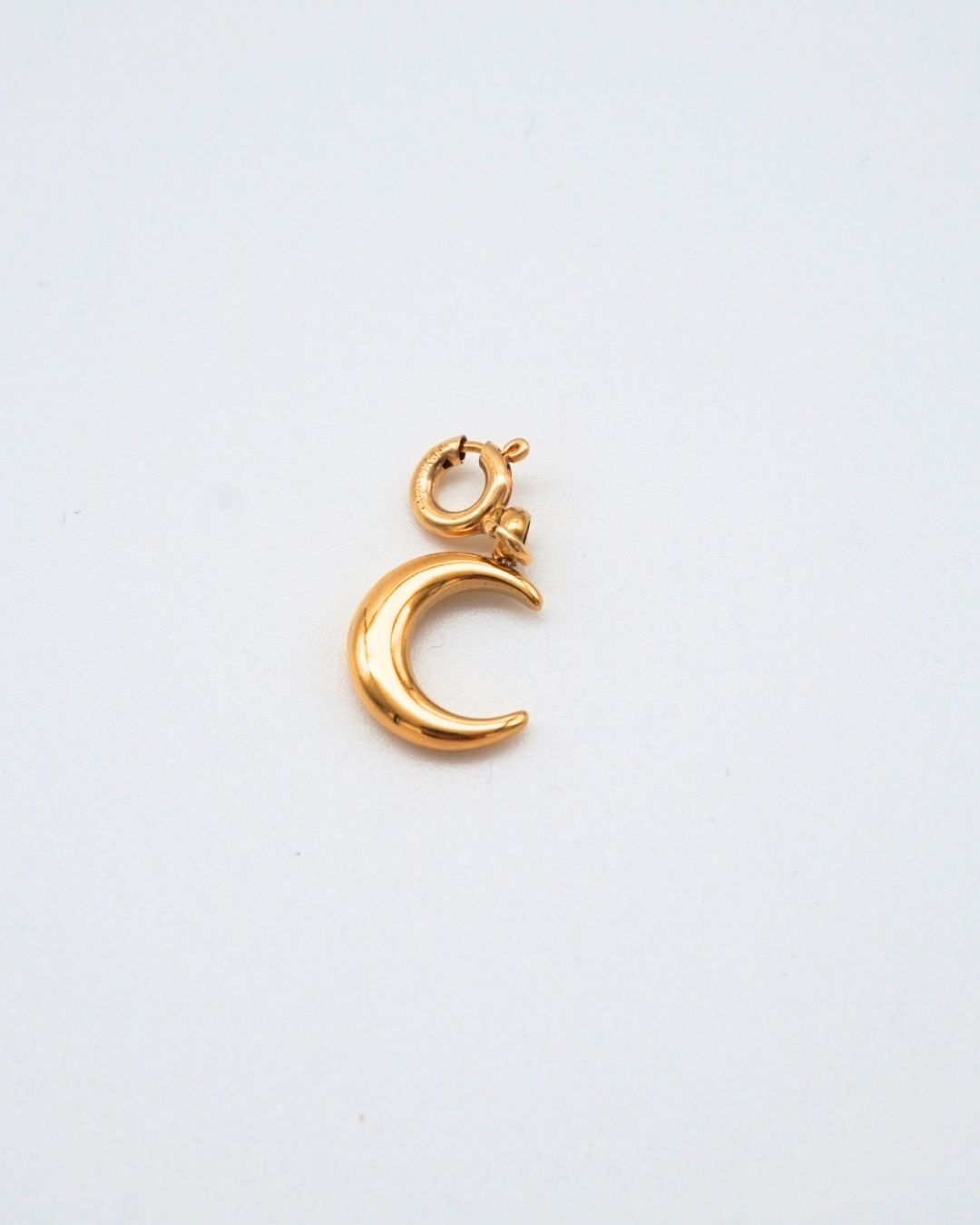 Gold Vermeil Moon Pendant