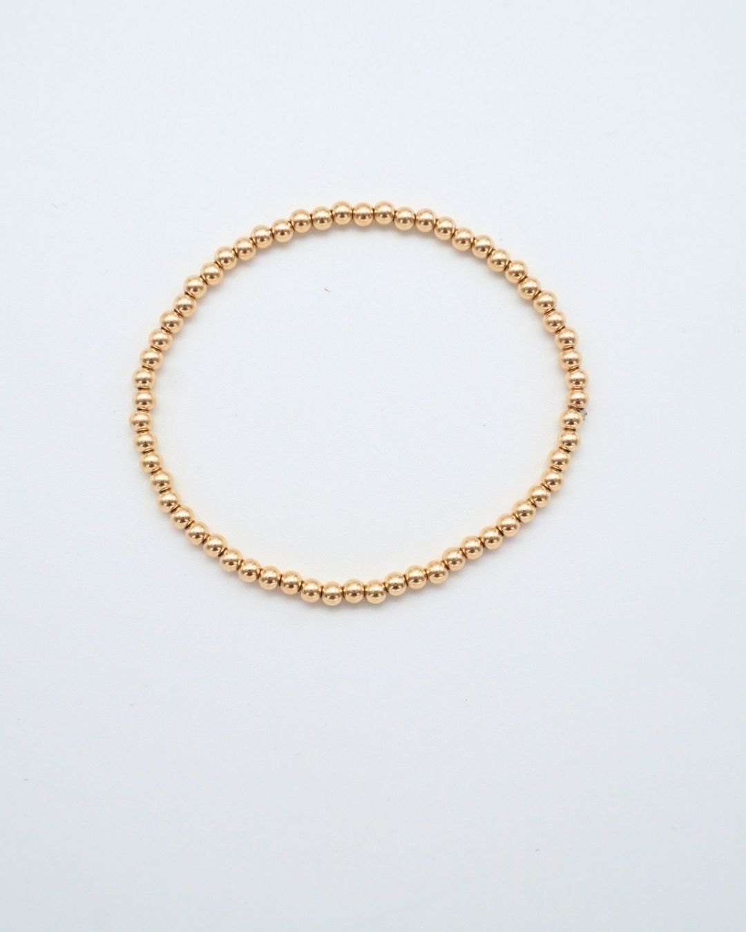 Gold Bead Bracelet