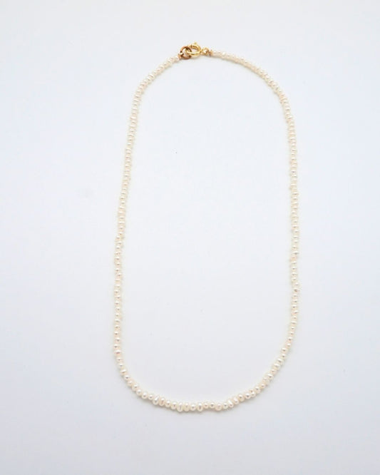 Micro Pearl Necklace