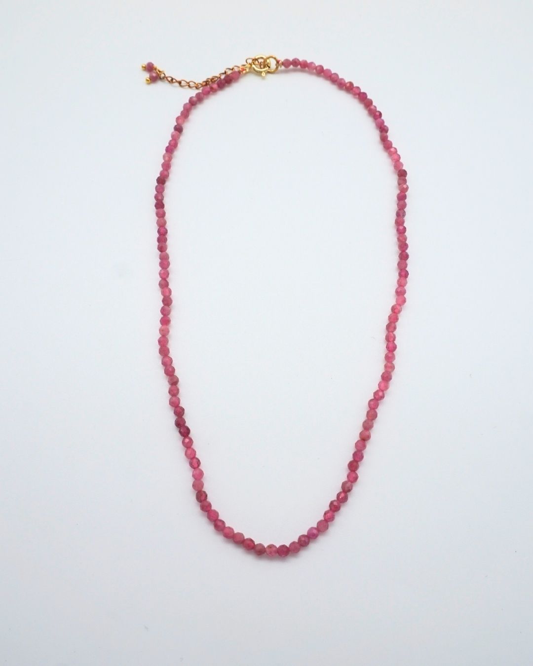 Pink Tourmaline Necklace
