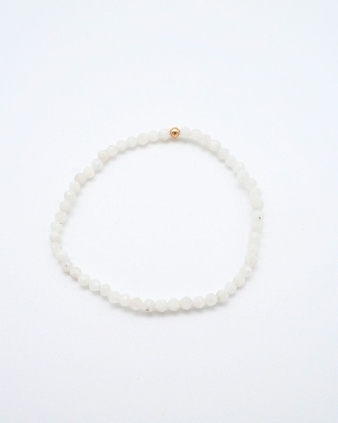 Rainbow Moonstone Bracelet Petite