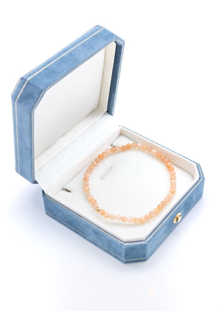 Pink Moonstone Bracelet