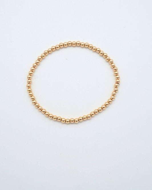 Gold Bead Bracelet