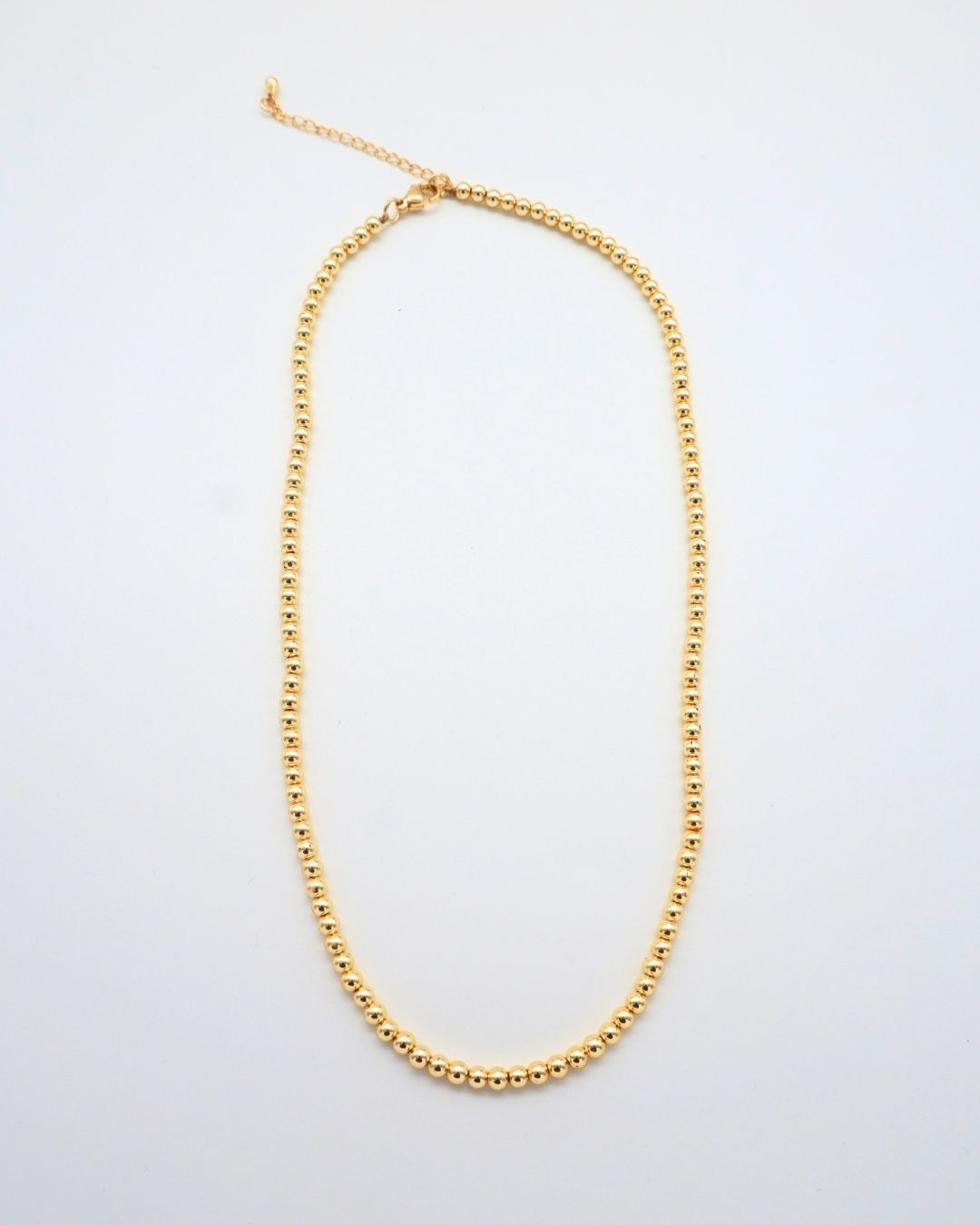 Gold Bead Necklace