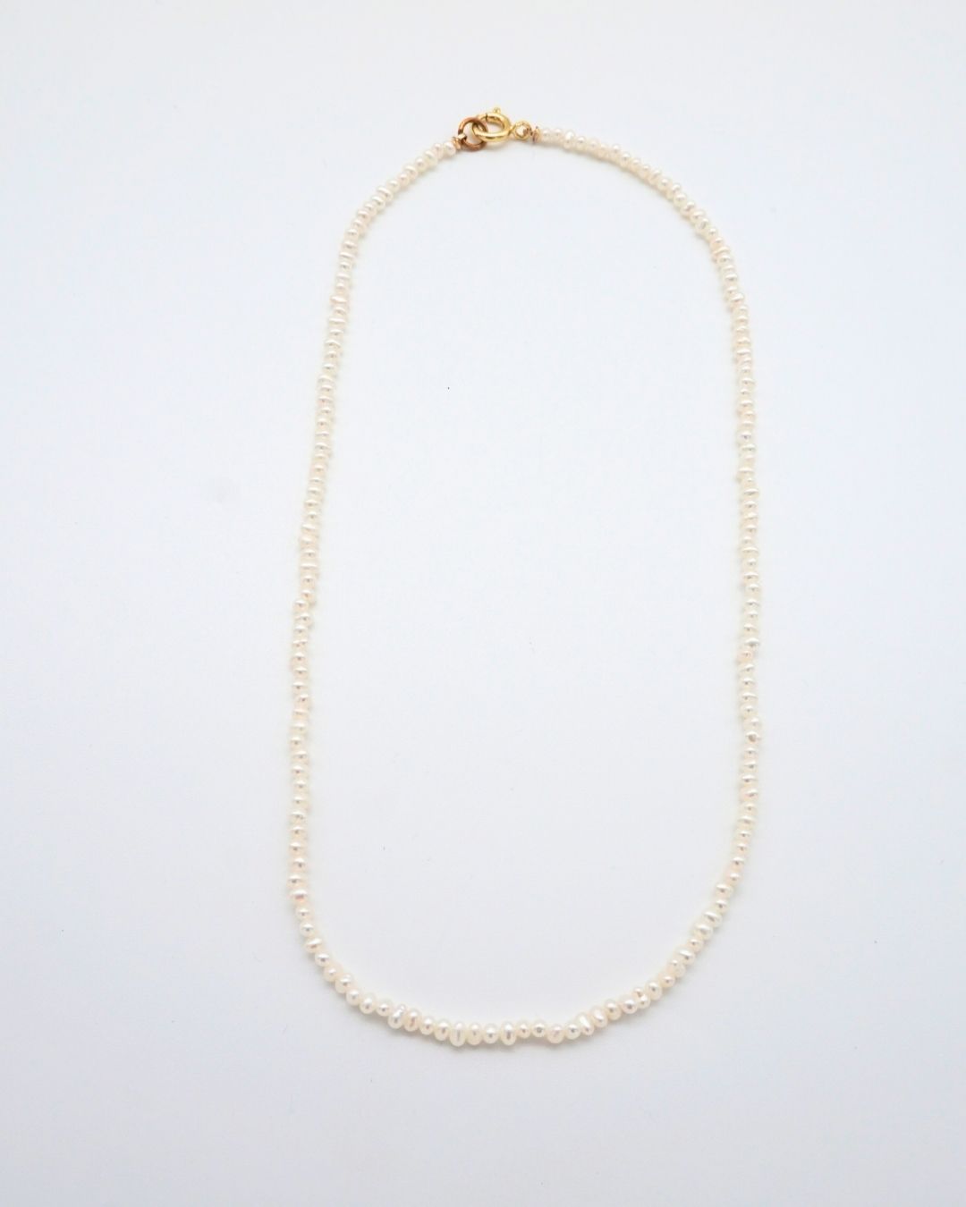 Micro Pearl Necklace