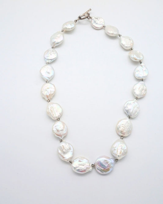 Coin Pearl Necklace