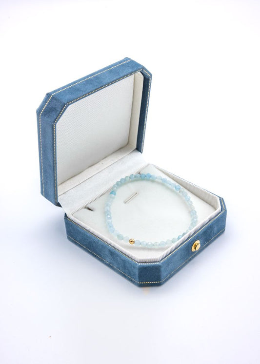 Aquamarine Bracelet Petite