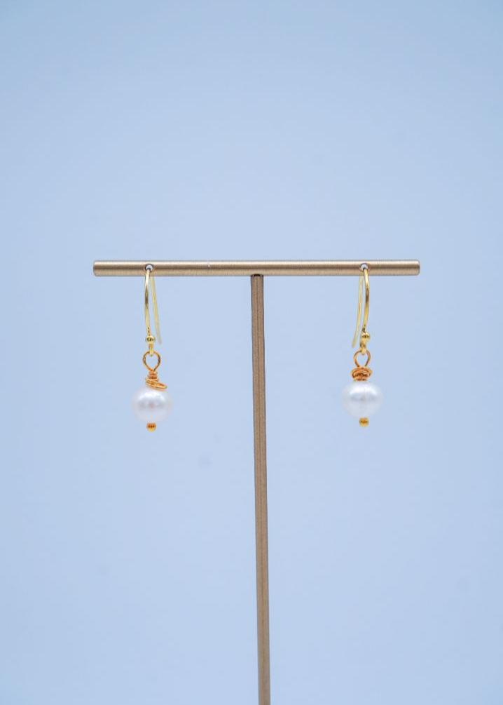 Mini Pearl Earrings