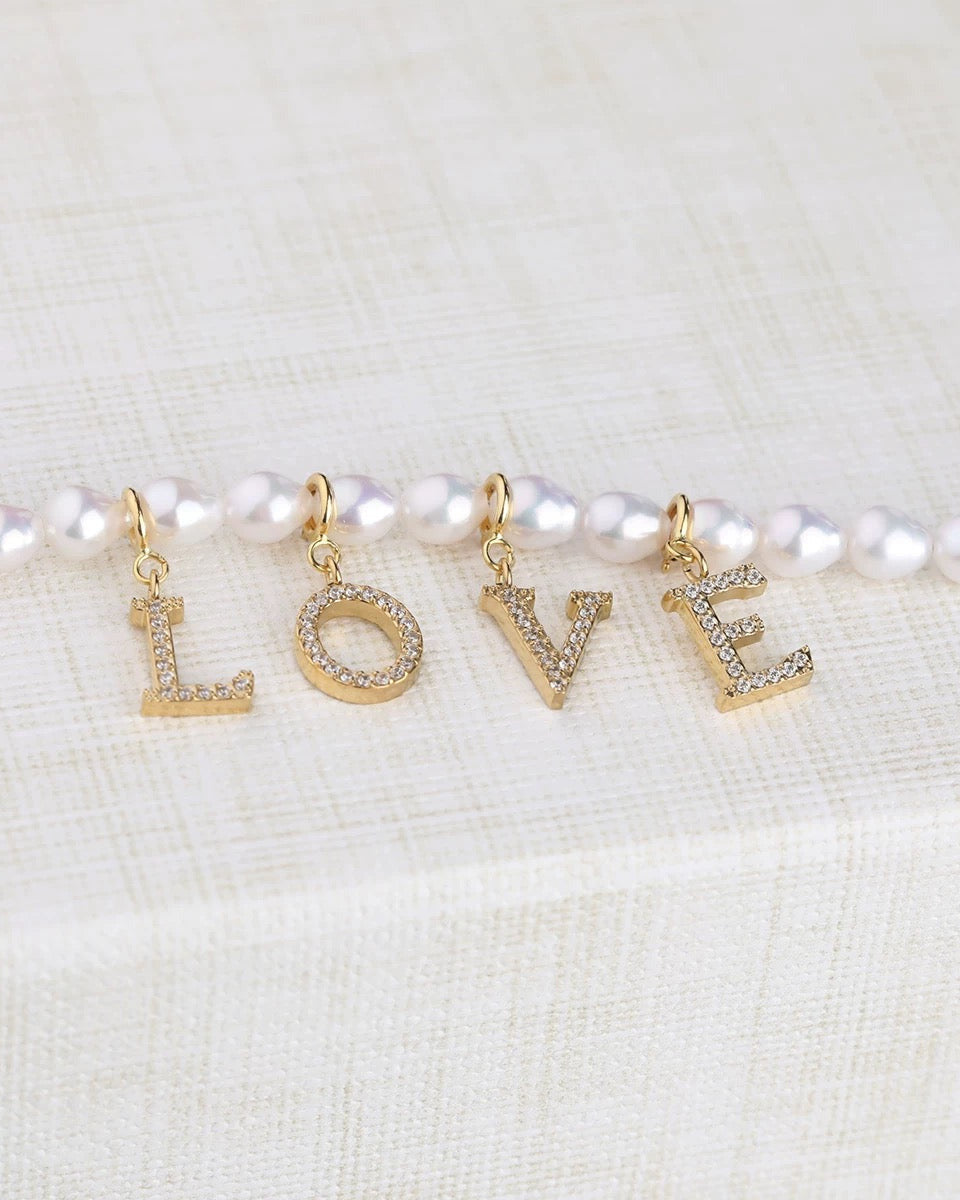 Letter charm